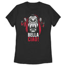 Women's Money Heist Bella Ciao Masked Criminals T-Shirt