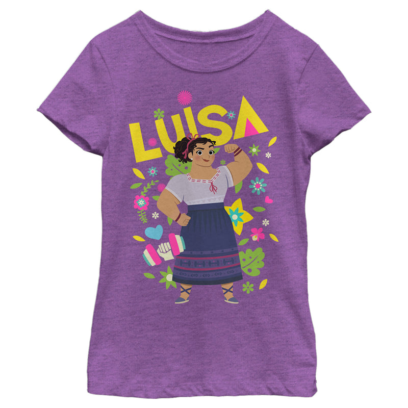 Girl's Encanto Strong Luisa T-Shirt