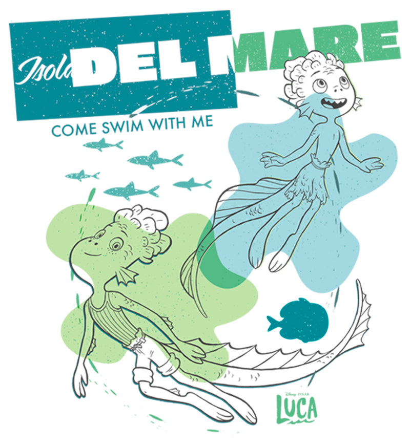 Boy's Luca Isola Del Mare Come Swim With Me T-Shirt