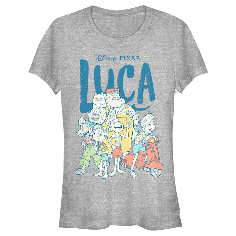 Junior's Luca Group Logo T-Shirt