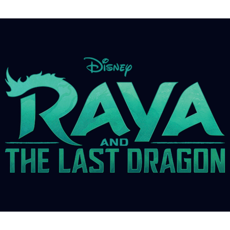 Girl's Raya and the Last Dragon Classic Logo T-Shirt