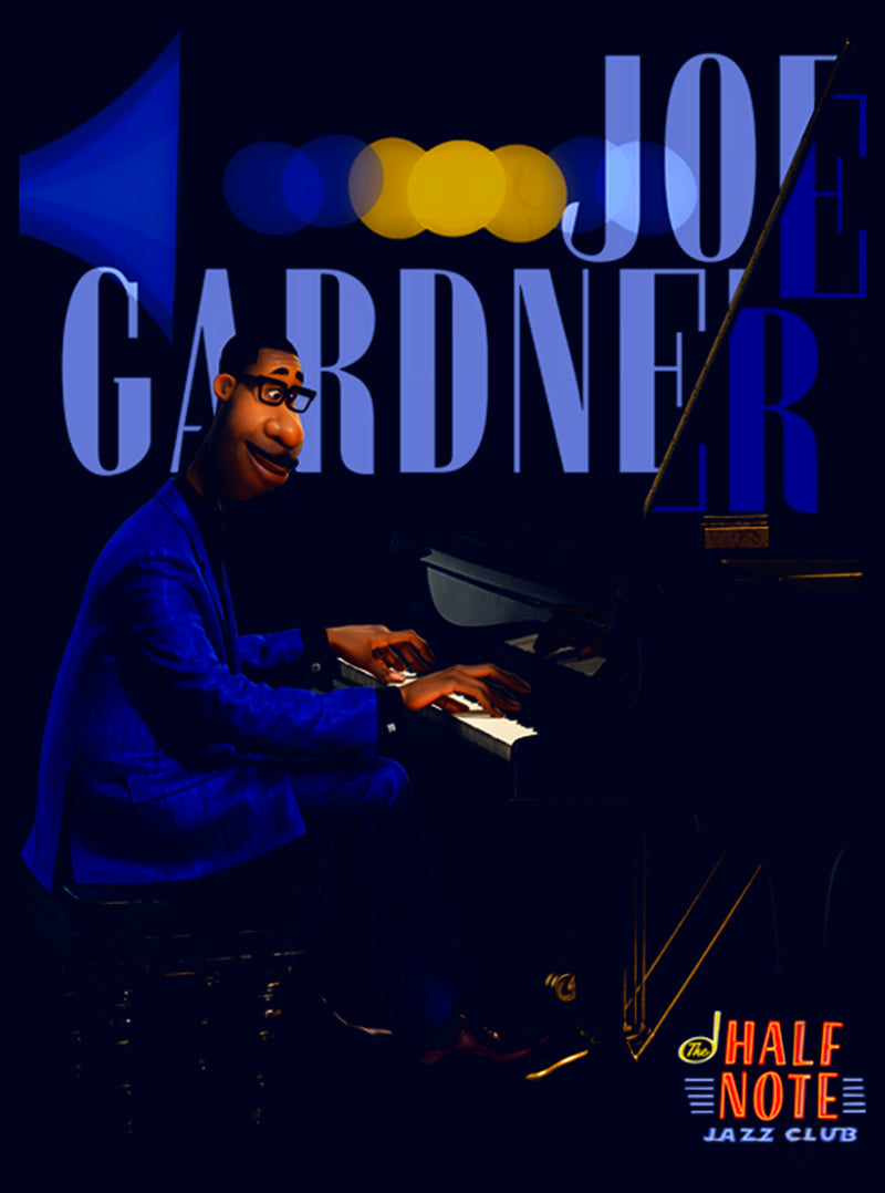 Junior's Soul Joe Gardner Piano Debut T-Shirt