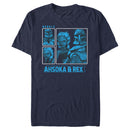 Men's Star Wars: The Clone Wars Ahsoka & Rex Panels T-Shirt