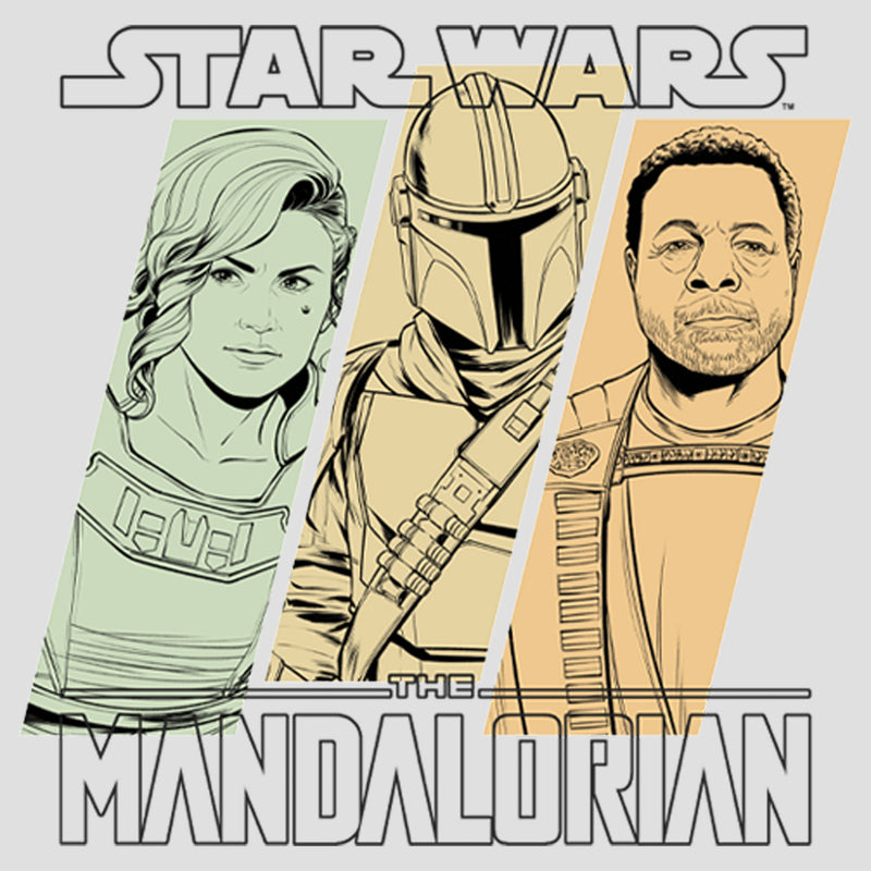 Women's Star Wars: The Mandalorian The Partnership Racerback Tank Top
