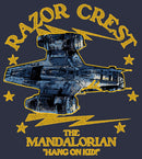 Women's Star Wars: The Mandalorian Razor Crest Hang On Kid T-Shirt