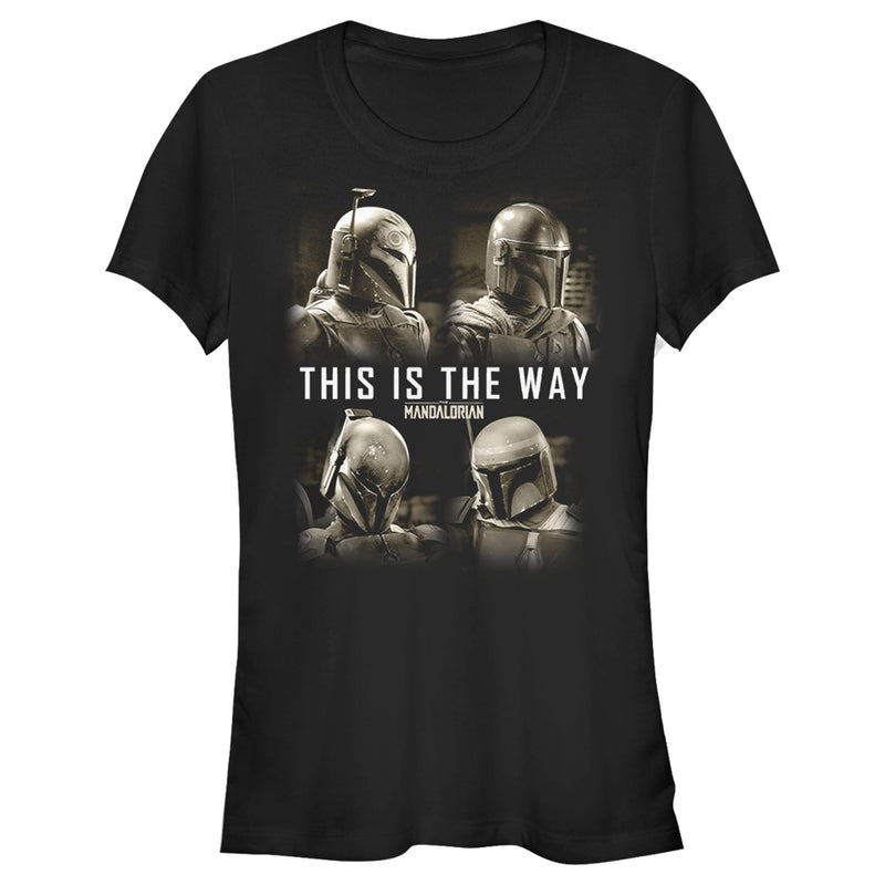 Junior's Star Wars: The Mandalorian Stronger Together T-Shirt