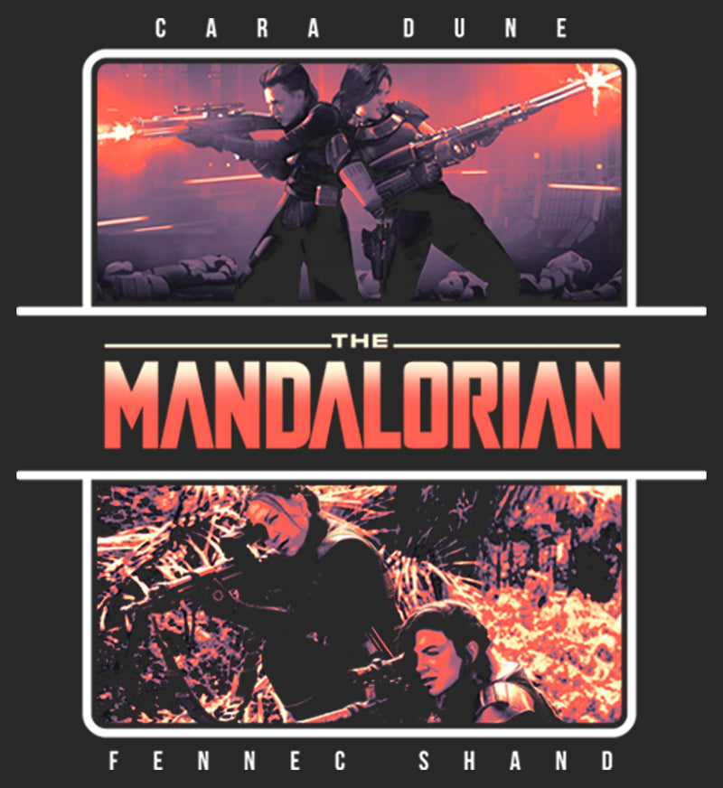 Women's Star Wars: The Mandalorian Female Duo T-Shirt