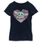 Girl's Star Wars: The Mandalorian Valentine's Day The Child Heart Portrait T-Shirt