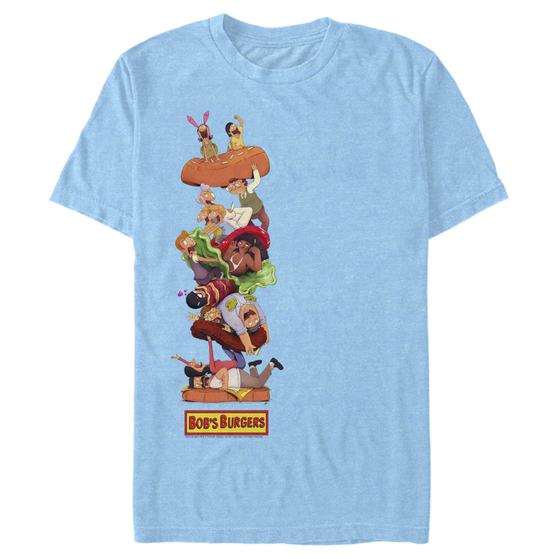 Men's Bob's Burgers Character Squish T-Shirt