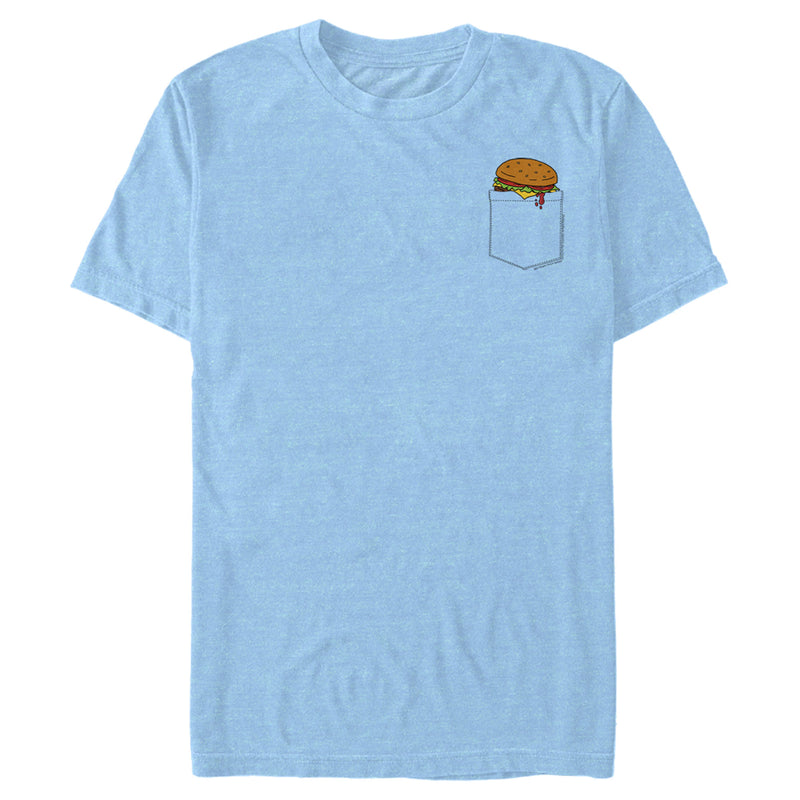Men's Bob's Burgers Snack Pocket Print T-Shirt