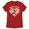 Women's Batman Valentine's Day Harley Quinn Mad Love T-Shirt