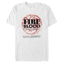 Men's Game of Thrones Fire and Blood Dragon Symbol T-Shirt