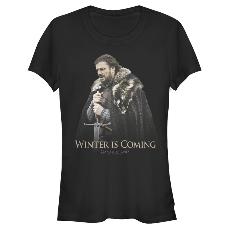Junior's Game of Thrones Stark Knows Winter T-Shirt