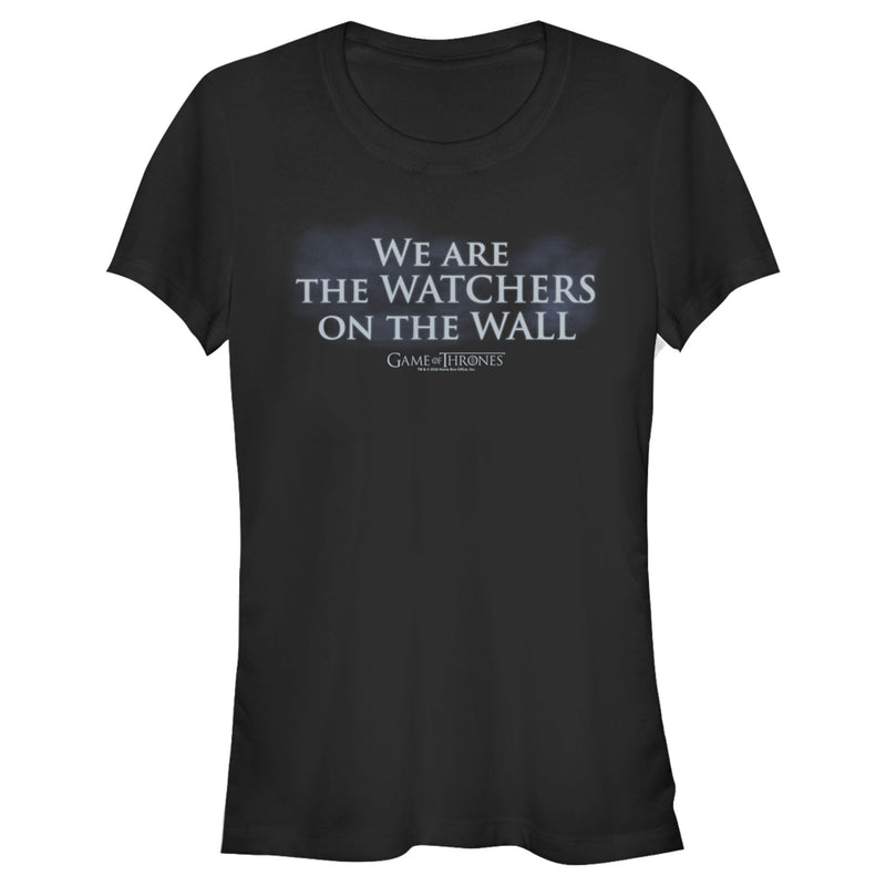 Junior's Game of Thrones Watchers on the Wall T-Shirt