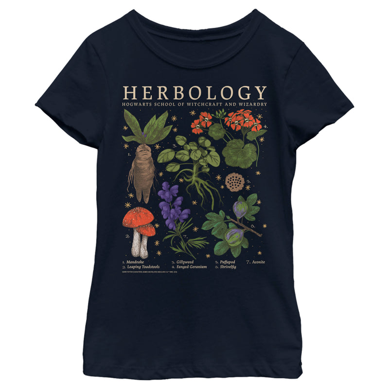 Girl's Harry Potter Hogwarts Herbology T-Shirt