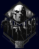 Men's Zack Snyder Justice League Darkseid Group Shot T-Shirt