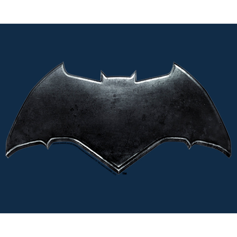 Men's Zack Snyder Justice League Batman Logo Long Sleeve Shirt