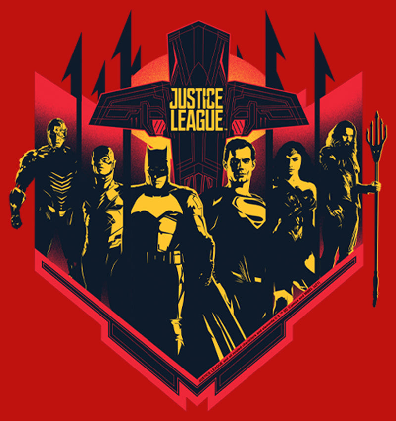 Junior's Zack Snyder Justice League Group Shot T-Shirt
