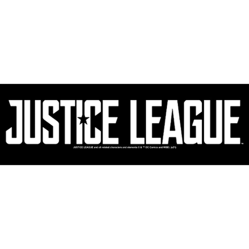 Junior's Zack Snyder Justice League Solid Logo T-Shirt