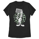 Women's Looney Tunes St. Patrick's Day Bugs Bunny This is My Lucky Shirt T-Shirt
