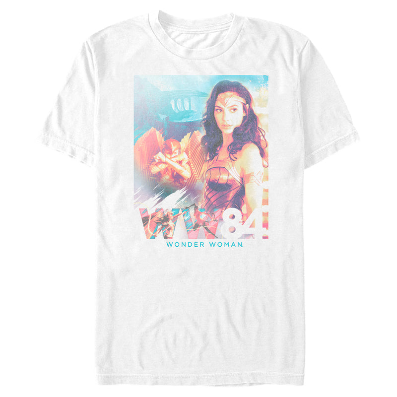 Men's Wonder Woman 1984 WW84 Collage T-Shirt