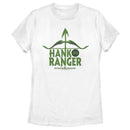 Women's Dungeons & Dragons Hank the Ranger Arrow Text Cartoon T-Shirt