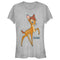 Junior's Bambi Three Leg Pose T-Shirt