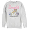 Men's Bambi Distressed Friends with Nature Sweatshirt