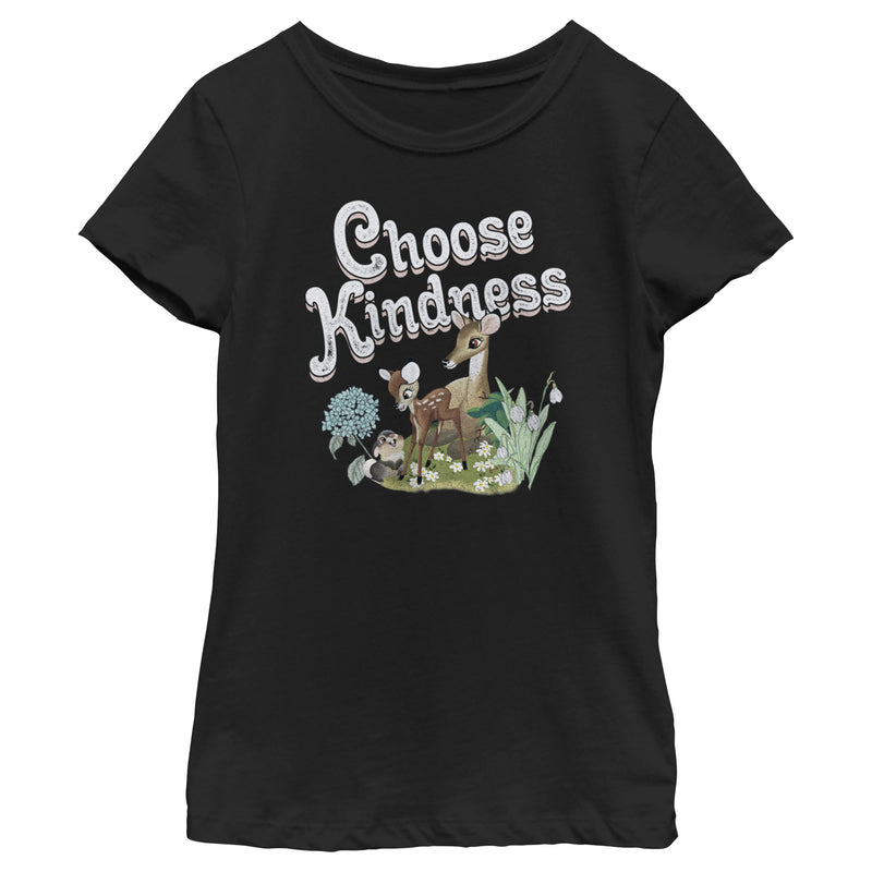 Girl's Bambi Choose Kindness T-Shirt