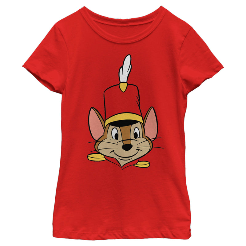 Girl's Dumbo Timothy Q. Mouse T-Shirt