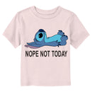 Toddler's Lilo & Stitch Nope Not Today Portrait T-Shirt