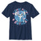 Boy's Lilo & Stitch Aloha! Happy 4th Birthday T-Shirt