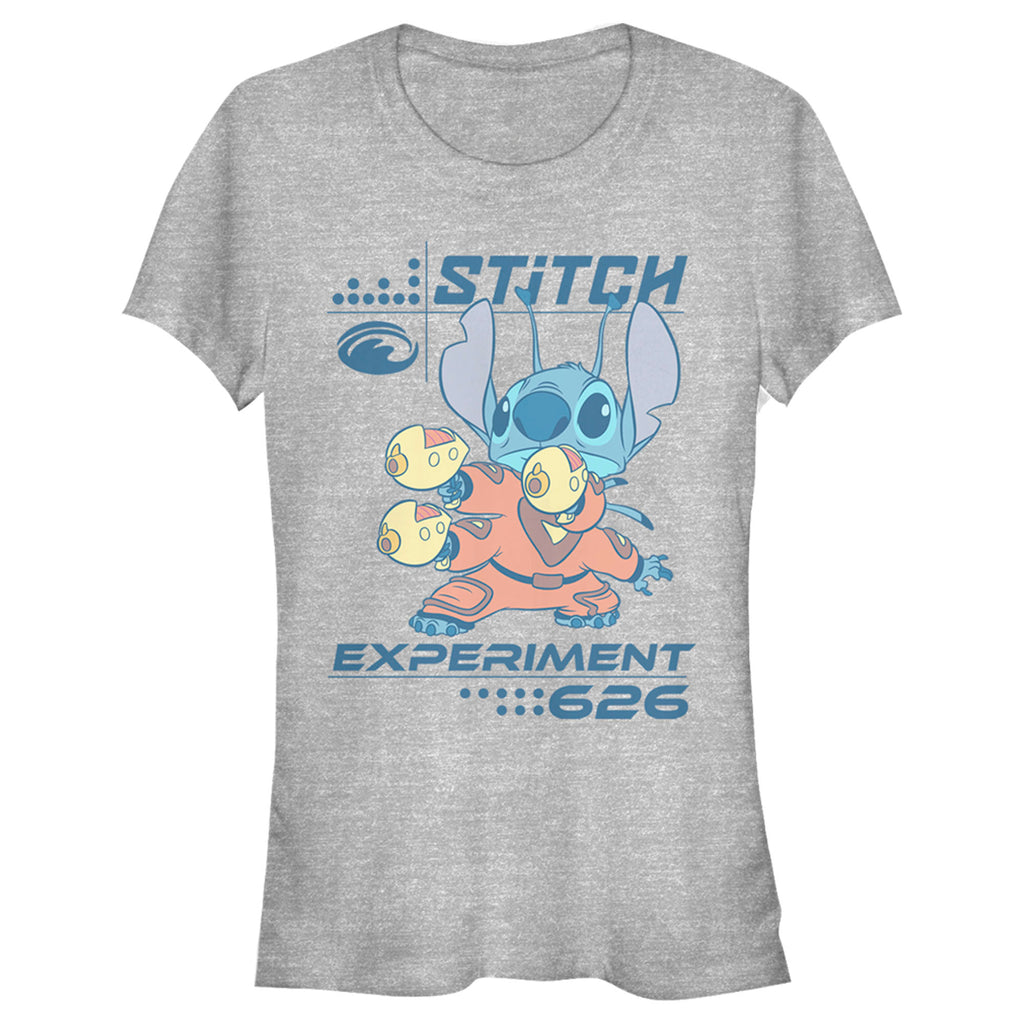 Junior's Lilo & Stitch Experiment 626 Armed and Ready T-Shirt ...