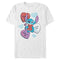 Men's Lilo & Stitch Hearts and Pizza T-Shirt