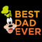 Junior's Mickey & Friends Father's Day Best Goofy Dad Ever Cowl Neck Sweatshirt