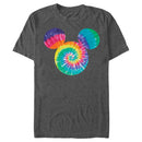 Men's Mickey & Friends Rainbow Tie-Dye Mickey Mouse Logo T-Shirt