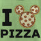 Girl's Mickey & Friends Mickey Mouse Pizza T-Shirt