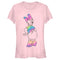 Junior's Mickey & Friends Tie Dye Daisy T-Shirt