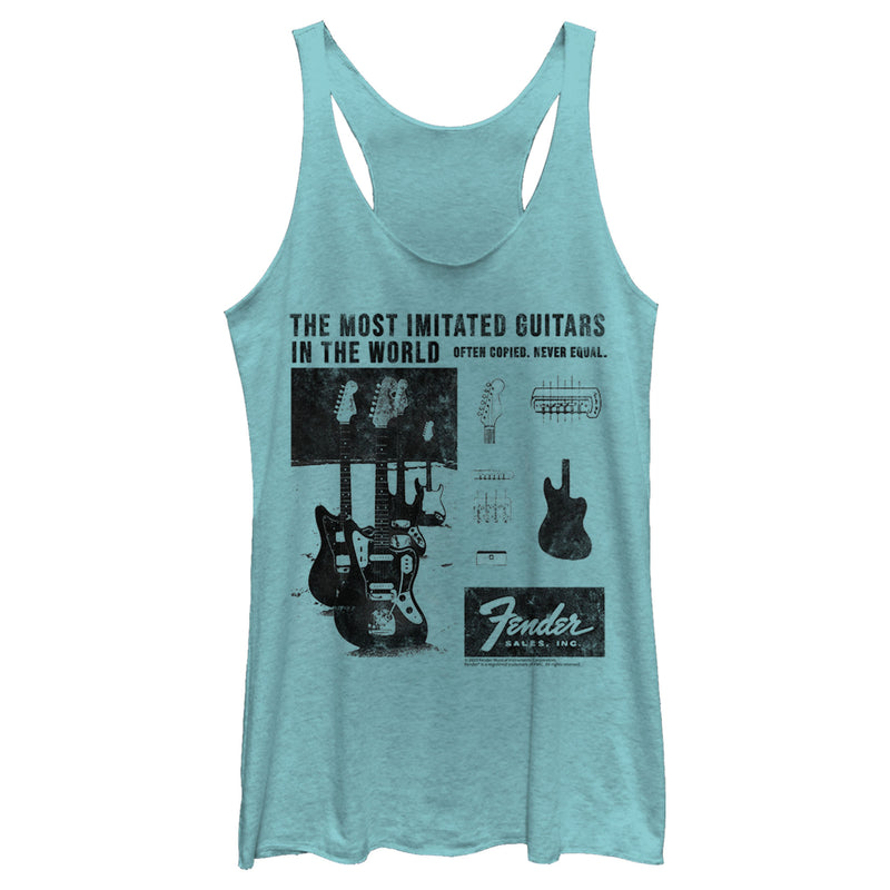 Women's Fender The Most Imitated Racerback Tank Top