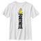 Boy's Fortnite Peely Peace Sign Vertical Logo T-Shirt
