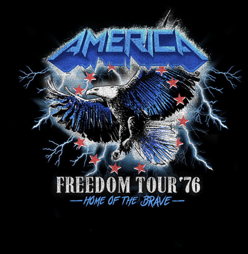 Boy's Lost Gods America Freedom Tour '76 T-Shirt