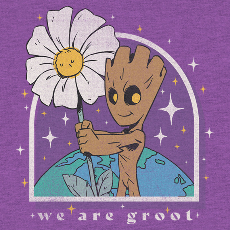 Girl's Guardians of the Galaxy We Are Groot T-Shirt