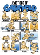 Boy's Garfield Emotions of Garfield T-Shirt