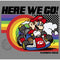 Boy's Nintendo Mario Kart Rainbow Road Racing Performance Tee