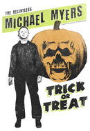 Men's Halloween II The Relentless Michael Myers Sequel Pumpkin T-Shirt