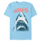 Men's Jaws Distressed Shark Poster T-Shirt