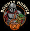 Men's Star Wars: The Mandalorian Halloween Candy Bounty Hunter Din Djarin and Grogu T-Shirt