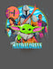 Girl's Star Wars: The Mandalorian Grogu Group Shot T-Shirt