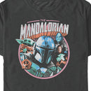 Men's Star Wars: The Mandalorian Distressed Mythro and Greef Karga T-Shirt