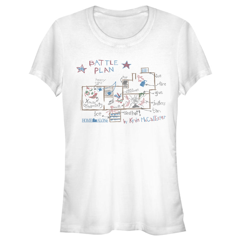 Junior's Home Alone Kevin’s Battle Plan T-Shirt